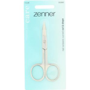 Zenner Nagelschaar Gebogen Zilver