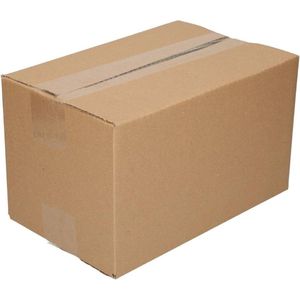 10 Verzenddozen 26x19x16 CM (lxbxh) - Doosjes Karton