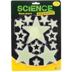 Glow in the dark sterren- colorful stars