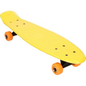 Plastic Skateboard Geel 55cm - Penny Board