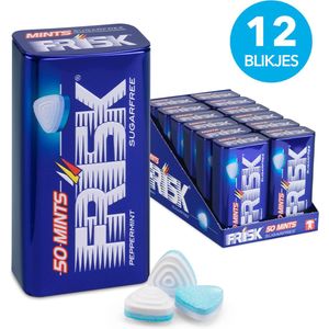 Frisk XL Peppermint Suikervrij 1x12stuks