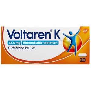 Voltaren K 12,5 mg Diclofenac kalium 20 tabletten