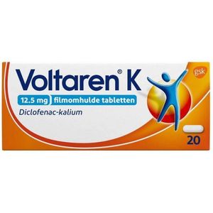 Voltaren K tabletten 12,5mg 20 stuks