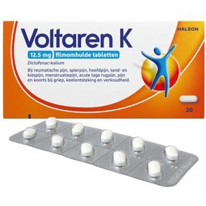 Voltaren K 12,5mg Diclofenac - 1 x 20 tabletten