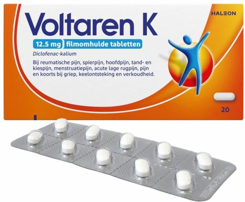 Voltaren K 12,5mg Diclofenac - 1 x 20 tabletten