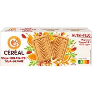 Céréal Koekjes Soja-Sinaasappel 280 Gr