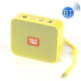 T&G TG166 Color Portable Wireless Bluetooth Small Speaker(Geel)