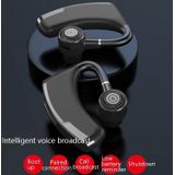 V10P Wireless Bluetooth V5.0 Sport-hoofdtelefoon zonder oplaadbox ondersteuning spraakontvangst(Zwart)