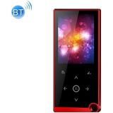 2 4 inch Touch-Button MP4 / MP3 Lossless Music Player  Ondersteuning E-Book / Wekker / Timer Shutdown  Geheugencapaciteit: 8GB Bluetooth-versie(Rood)