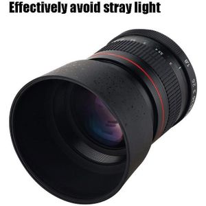Lightdow 85mm F1.8 Large Aperture Fixed Focus Portrait Macro Manual Focus Camera Lens voor Nikon