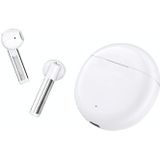 Fineblue J3 Pro TWS 5.0 Wireless Two Ear Bluetooth Headset with 650mAh Charging Cabin & Support Language Wakeup(White)