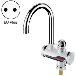 Keuken Instant Electric Warm water kraan Warm & Koud Water Kachel EU Plug Specificatie: Lamp Display Lagere Water Inlaat