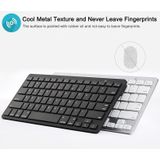 X5 Ultra-dunne Mini Wireless Bluetooth Keyboard  Support Win / Android / IOS System(Zilver)