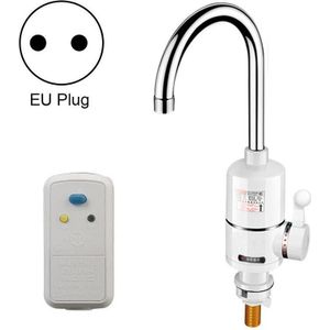 Digitale Display Elektrische Verwarming kraan Instant Warm Water Kachel EU Plug Lamp Display Elleboog met lekkage bescherming