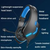 J10 Wired Gaming Headset Gaming Luminous Headset (Donkerblauw)