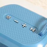 T&G TG196 TWS Subwoofer Bluetooth speaker met gevlochten snoer  ondersteuning USB/AUX/TF-kaart/FM(Zwart)