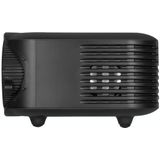 TRANSJEE A2000 320x240P 1000 ANSI Lumens Mini Home Theater HD Digital Projector  Plug Type: EU Plug(Black)