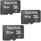SanDisk C4 small speaker TF-kaart mobiele telefoon Micro SD-kaart geheugenkaart  capaciteit: 16 GB