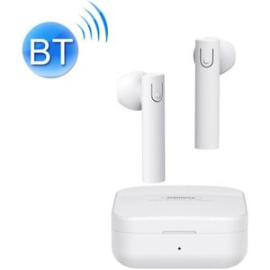 Remax TWS-26 Bluetooth 5.0 True Wireless Stereo Bluetooth Oortelefoon (Wit)