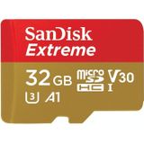 SanDisk U3 High-Speed Micro SD Card TF Card Geheugenkaart voor GoPro Sports Camera  Drone  Monitoring 32GB(A1)  Kleur: Gold Card