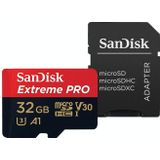 SanDisk U3 High-Speed Micro SD Card TF Card Geheugenkaart voor GoPro Sports Camera  Drone  Monitoring 32GB (A1)  Kleur: Zwarte Kaart