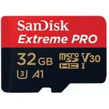 SanDisk U3 High-Speed Micro SD Card TF Card Geheugenkaart voor GoPro Sports Camera  Drone  Monitoring 32GB (A1)  Kleur: Zwarte Kaart