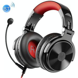 OneOdio Pro-M Headset Game Anchor Wire Headset met Bluetooth (Zwart & Rood)