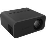 T500 1920x1080P 80 Lumens Draagbare Mini Home Theater LED HD Digitale Projector Zonder Afstandsbediening & Adapter (Zwart)