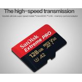 SanDisk U3 High-Speed Micro SD Card TF Card Geheugenkaart voor GoPro Sports Camera  Drone  Monitoring 128GB (A2)  Kleur: Zwarte Kaart