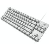 Logitech K835 Mini mechanisch bedraad toetsenbord  groene as (wit)