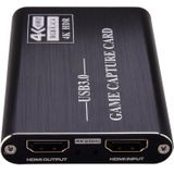 NK-S41 USB 3.0 naar HDMI 4K HD Video Capture Card Device (Zwart)