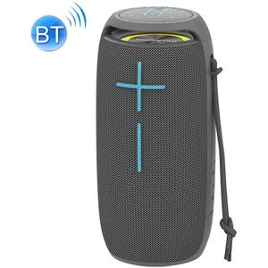 HOPESTAR P29 TWS draagbare outdoor waterdichte ronde vierkante kop Bluetooth-luidspreker  ondersteuning handsfree bellen & U-schijf & TF-kaart & 3 5 mm AUX & FM (grijs)