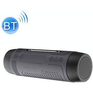 ZEALOT A2 Multifunctionele Bas Draadloze Bluetooth Luidspreker  Ingebouwde Microfoon  Ondersteuning Bluetooth Call & AUX & TF Card & LED Verlichting (Grijs)
