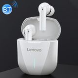 Originele Lenovo XG01 IPX5 waterdichte dubbele microfoon ruisonderdrukking Bluetooth Gaming oortelefoon met oplaadbox  LED-ademlicht  ondersteuning touch & game / muziekmodus (wit)