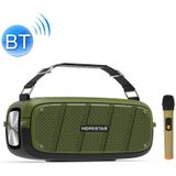 HOPESTAR A20 Pro TWS draagbare outdoor waterdichte subwoofer Bluetooth-luidspreker met microfoon  ondersteuning Power Bank & handsfree bellen & u schijf & TF-kaart  3 5 mm AUX (groen)