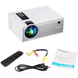Cheerlux C8 1800 Lumens 1280x800 720P 1080P HD Smart Projector  Ondersteuning HDMI / USB / VGA / AV  Basisversie (Wit)