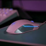 Razer Lancehead Tournament Edition 16000 DPI Optische 9-toetsen Programmeerbare Bedrade Muis  Kabellengte: 2.1m (Roze)