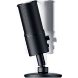 Razer Seiren X Ultra-cardiode Pickup Vibration Demping Live Broadcast Microfoon (Zilver)