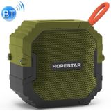 HOPESTAR T7 draagbare outdoor Bluetooth-luidspreker (groen)