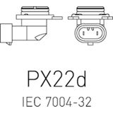 Philips - HIR2 55W - Koplamp - LongLife EcoVision - PX22d Voet