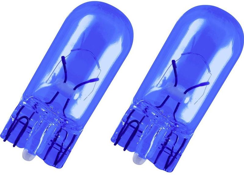 Lamp - W5W - Oranje - Glassokkellamp - 12 Volt