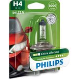 Philips Autolamp H4 Longlife Ecovision 12v/55w Wit