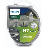 Philips - 12972 H7 Longlife Ecovision - Dimlichten - 2 Stuks