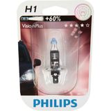 Philips - 12258VPB1 - Koplamp - Visionplus - H1 - 55W - 12V