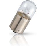 Philips - 12821Llecob2 BA15s R5W Ecovision 5W 12V - 2 Stuks - Langere Levensduur
