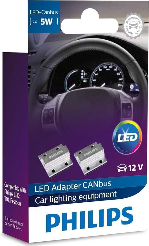 Philips warning canceller 12956X2 autolamp T10 5 W