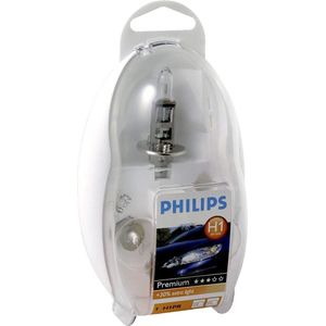 Autolampenset Philips H1 PremiumVision Easy kit