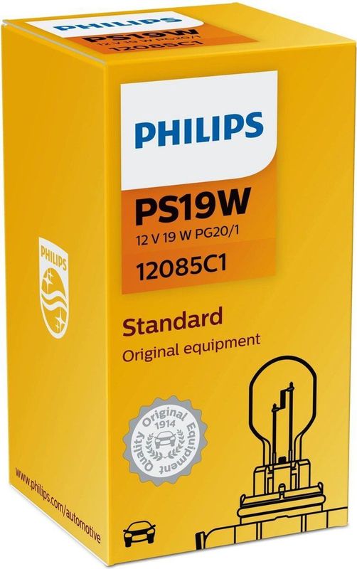 PHILIPS - Gloeilamp - Mistachterlicht - Halogeen - PS19W - 12 Volt - 19 Watt