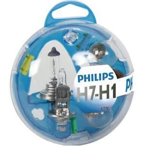 Philips Gloeilampenset 12V H1/H7