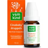 VSM - Cinababy Druppels - Homeopathisch Geneesmiddel - 100ml - Kind